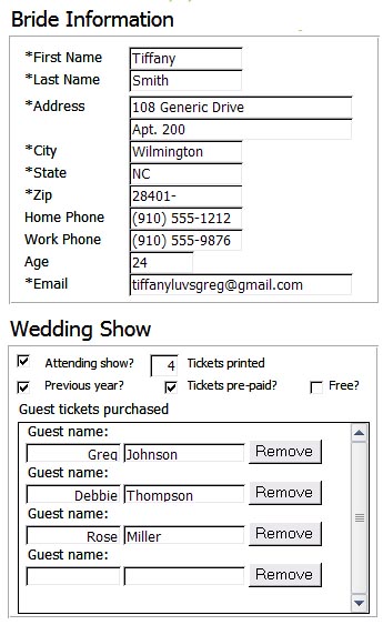 Click to see the tickets these database entries generated Click to see the tickets these database entries generated